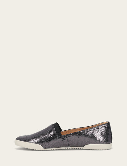 Women's Pewter Mirror Melanie Slip On Sneakers | Frye Best Seller