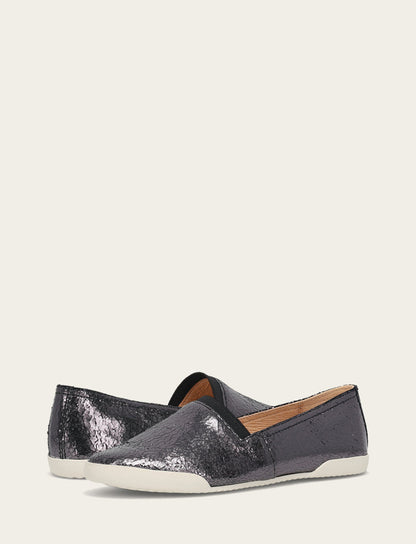 Women's Pewter Mirror Melanie Slip On Sneakers | Frye Best Seller