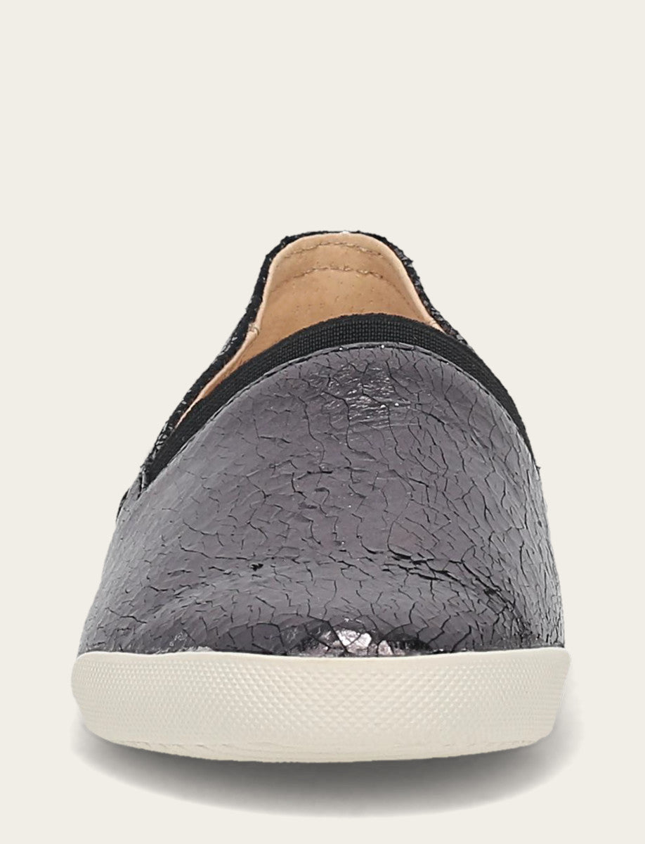 Women's Pewter Mirror Melanie Slip On Sneakers | Frye Best Seller