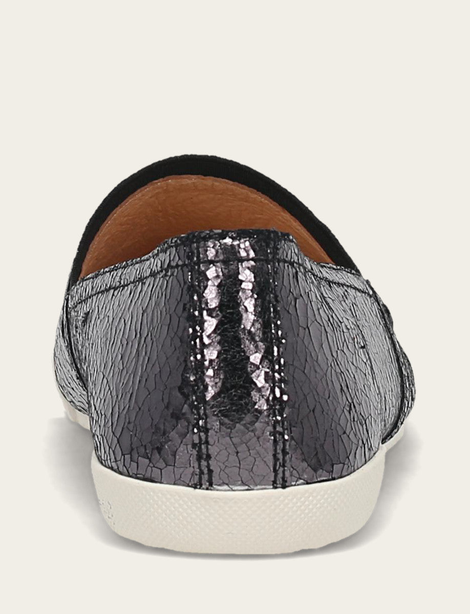 Women's Pewter Mirror Melanie Slip On Sneakers | Frye Best Seller