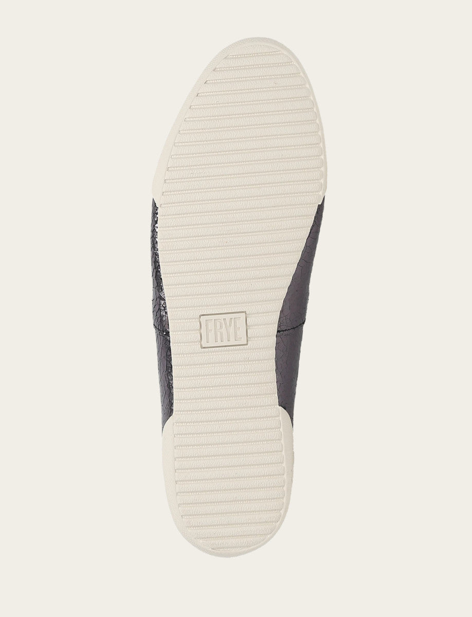 Women's Pewter Mirror Melanie Slip On Sneakers | Frye Best Seller
