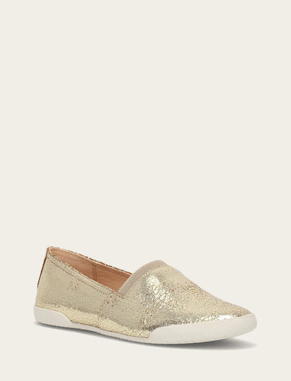 Women's Gold Mirror Melanie Slip On Sneakers | Frye Great Value