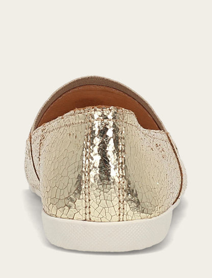 Women's Gold Mirror Melanie Slip On Sneakers | Frye Great Value