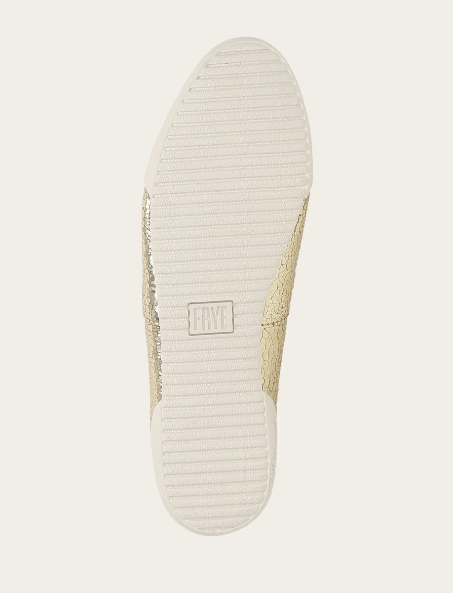 Women's Gold Mirror Melanie Slip On Sneakers | Frye Great Value
