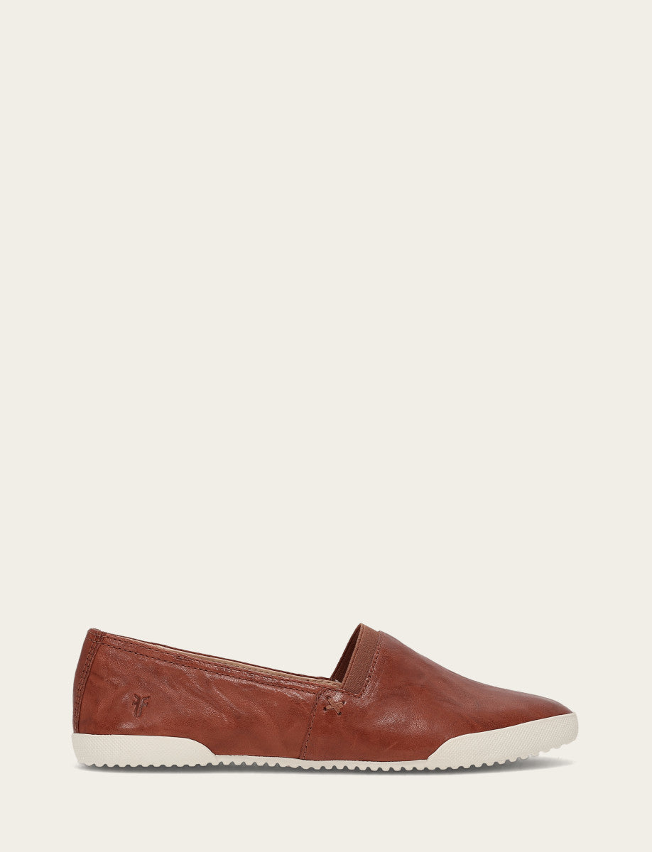 Women's Cognac Melanie Slip On Sneakers | Frye Featured