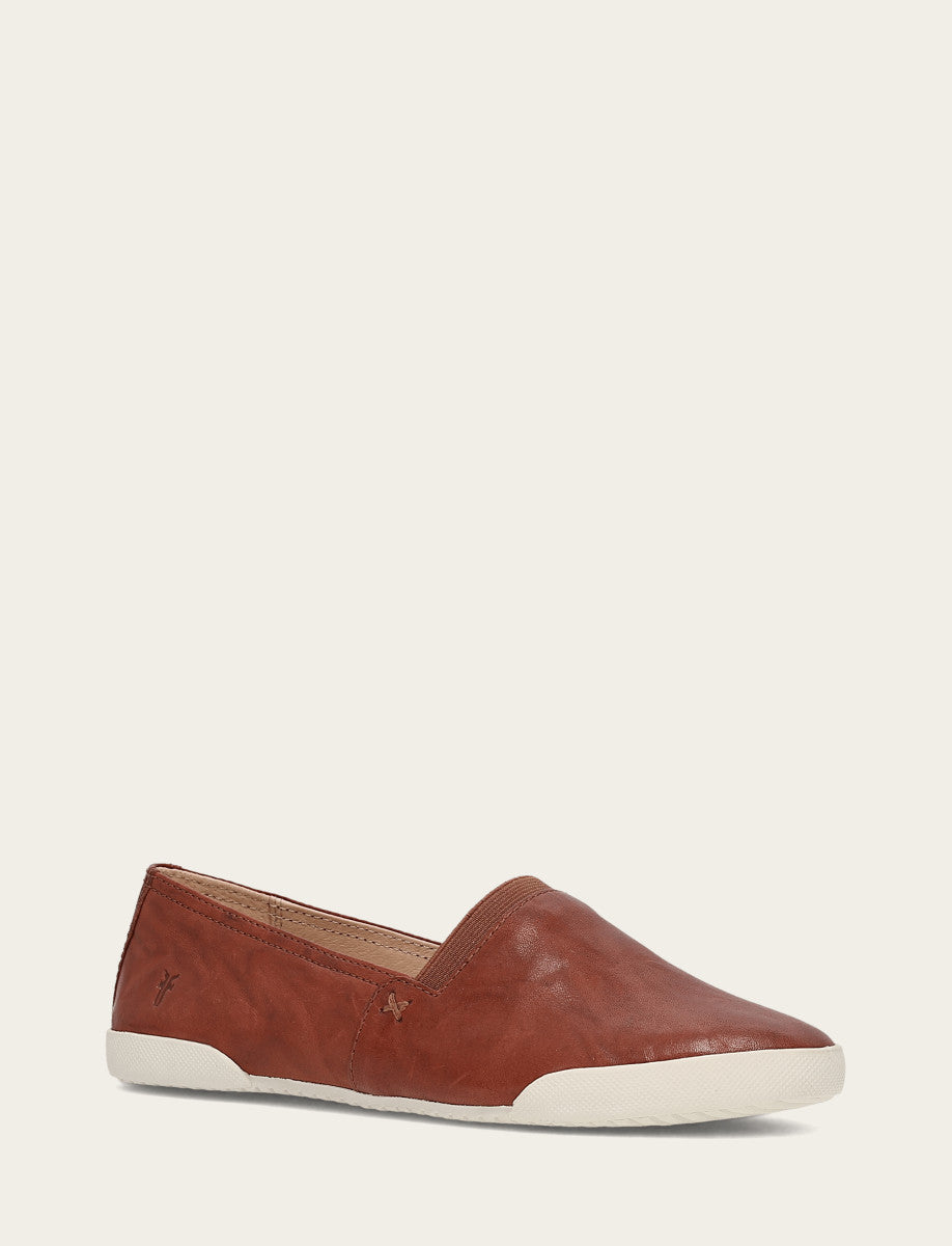 Women's Cognac Melanie Slip On Sneakers | Frye Featured