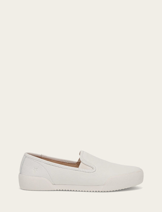 Women's White Mia Slip On Sneakers | Frye Great Value