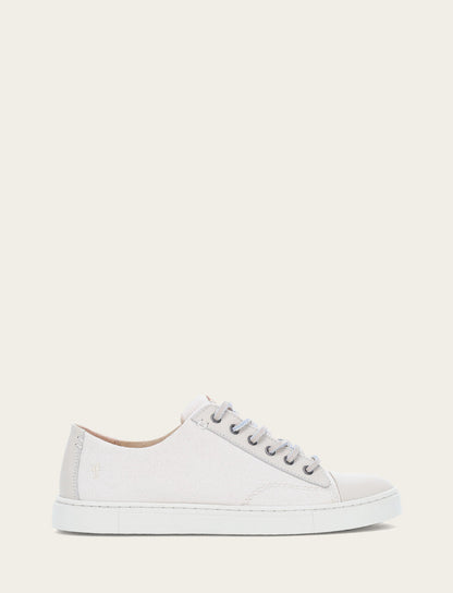 Women's Ivory Ivy Canvas Low Lace Sneakers | Frye Smart Buy