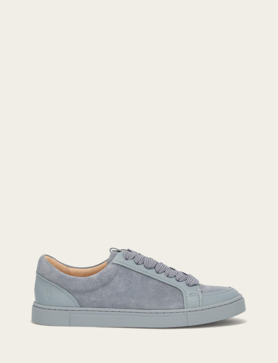 Women's Steel Blue Ivy Court Low Lace Sneakers | Frye Trusted