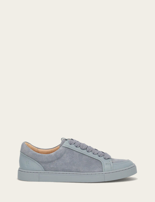 Women's Steel Blue Ivy Court Low Lace Sneakers | Frye Trusted