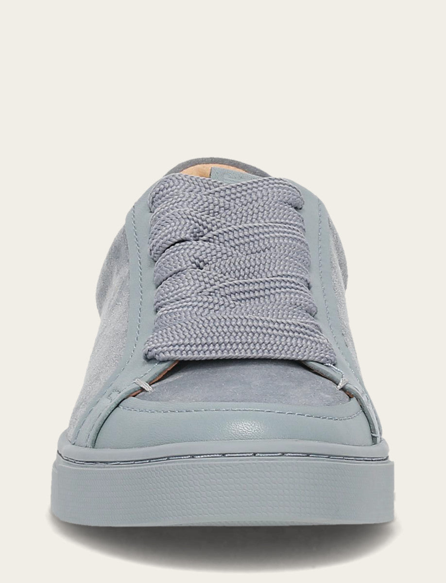 Women's Steel Blue Ivy Court Low Lace Sneakers | Frye Trusted