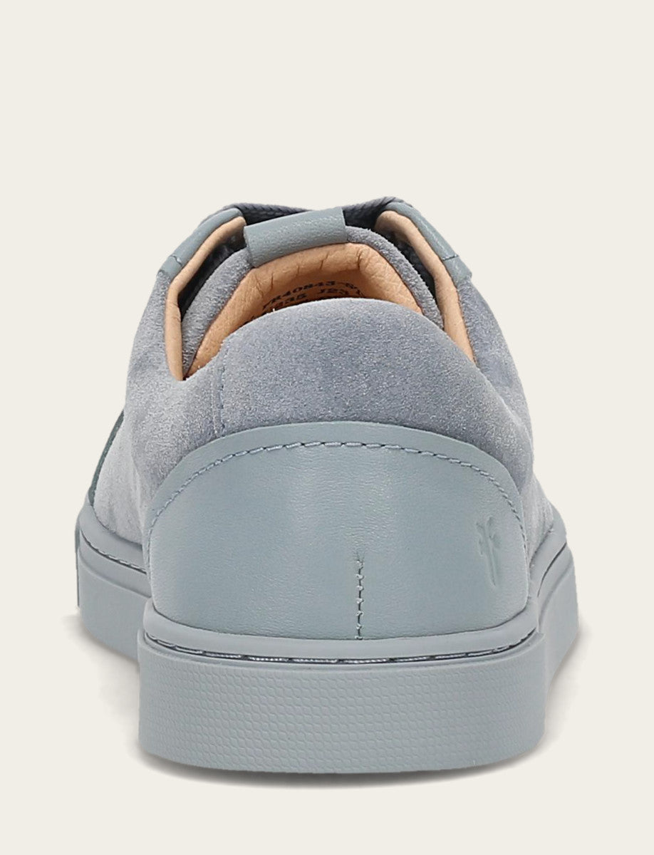 Women's Steel Blue Ivy Court Low Lace Sneakers | Frye Trusted