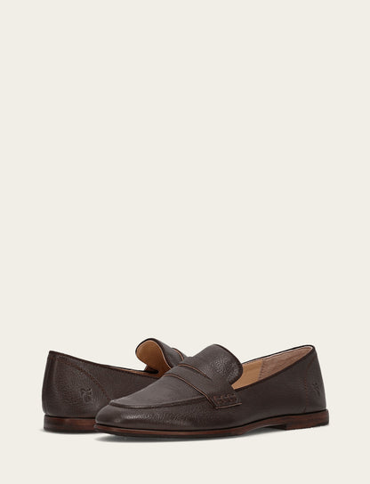 Women's Dark Brown Faith Loafer | Frye Best Seller