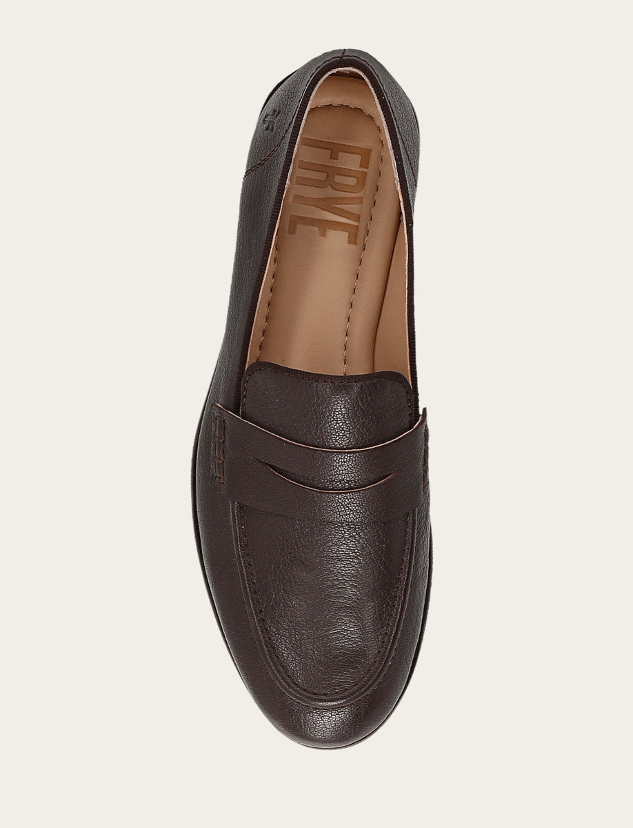 Women's Dark Brown Faith Loafer | Frye Best Seller
