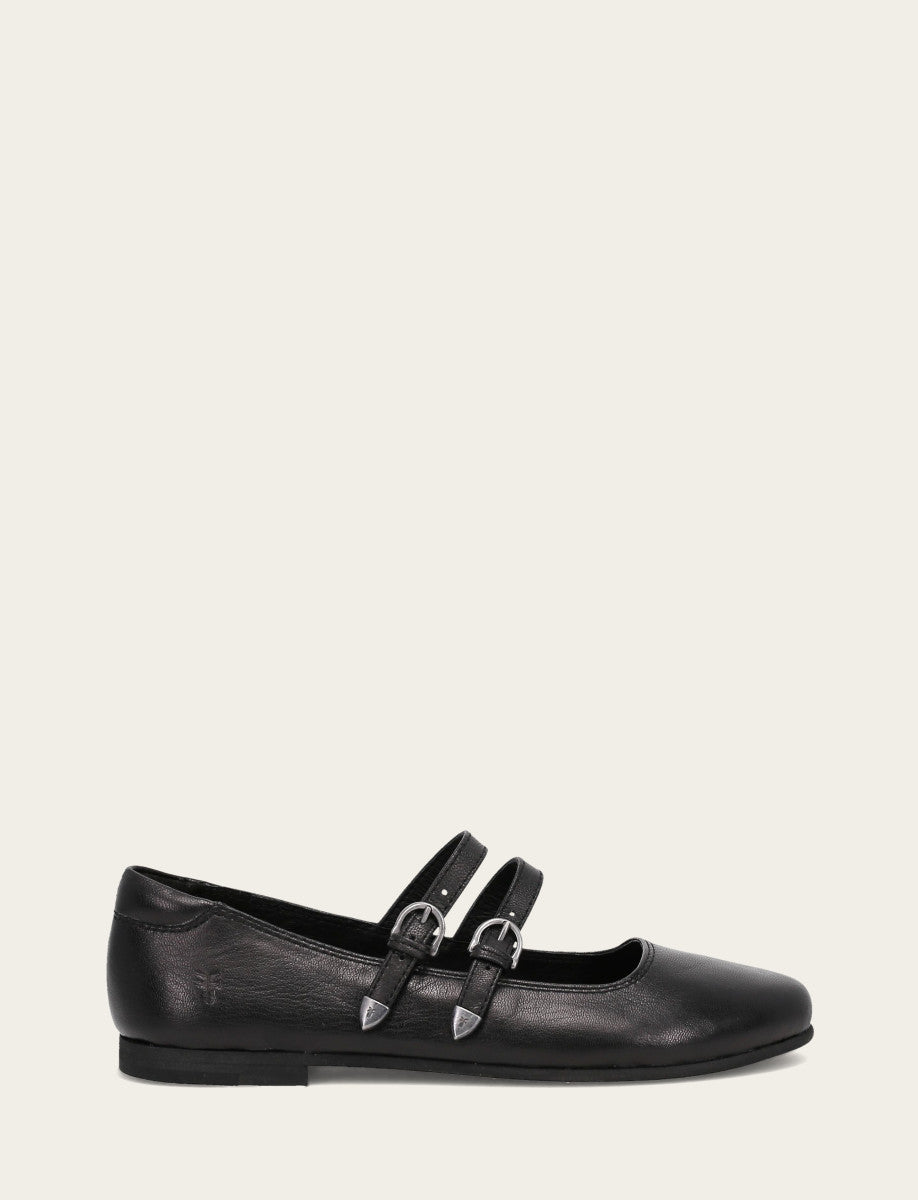 Women's Black Carson Multi Mary Jane Flats | Frye Top Pick
