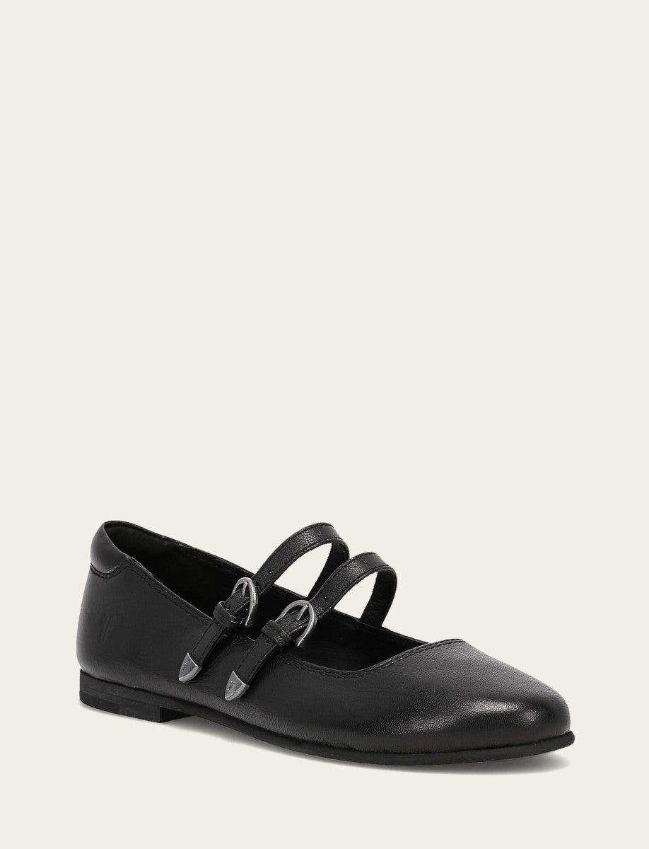 Women's Black Carson Multi Mary Jane Flats | Frye Top Pick
