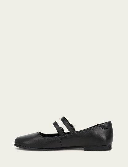 Women's Black Carson Multi Mary Jane Flats | Frye Top Pick