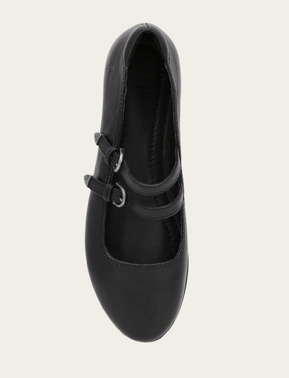 Women's Black Carson Multi Mary Jane Flats | Frye Top Pick