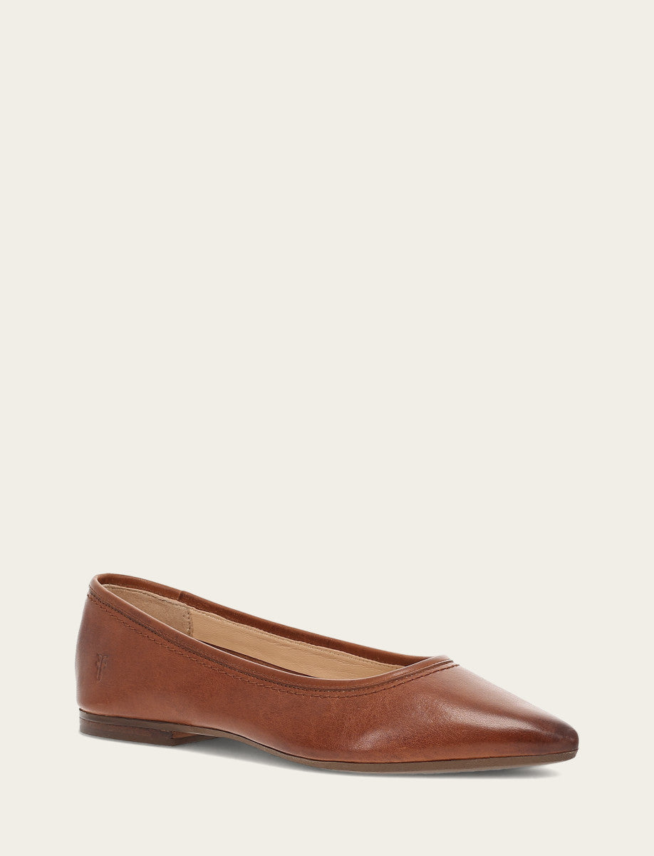 Women's Cinnamon Heather Ballet Flats | Frye Sale