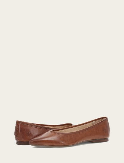Women's Cinnamon Heather Ballet Flats | Frye Sale