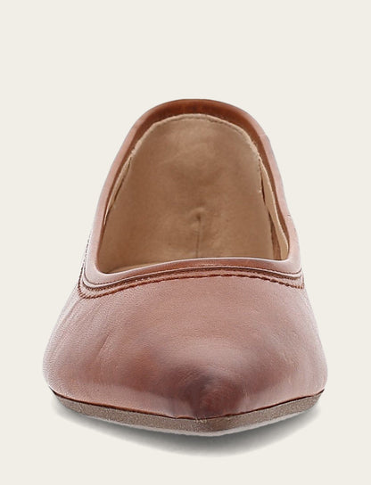 Women's Cinnamon Heather Ballet Flats | Frye Sale