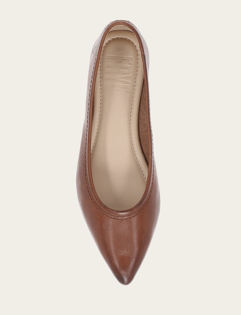 Women's Cinnamon Heather Ballet Flats | Frye Sale