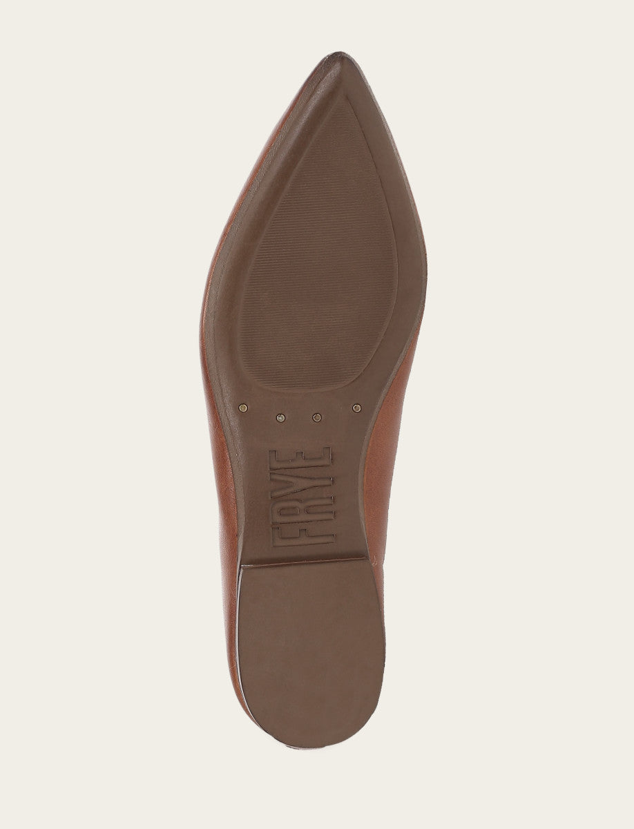 Women's Cinnamon Heather Ballet Flats | Frye Sale