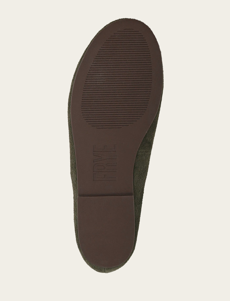 Women's Dark Olive Emma Elastic Mary Jane Shoe | Frye Featured