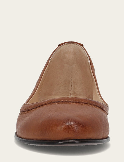 Women's Cognac Carson Ballet Flats | Frye Recommended