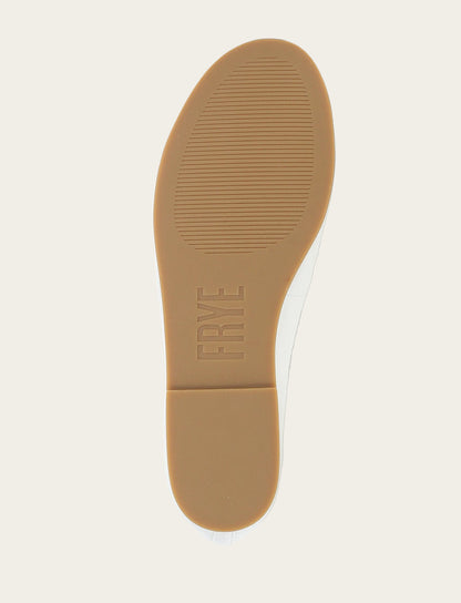 Women's White Emma Ballet Flats | Frye Discount