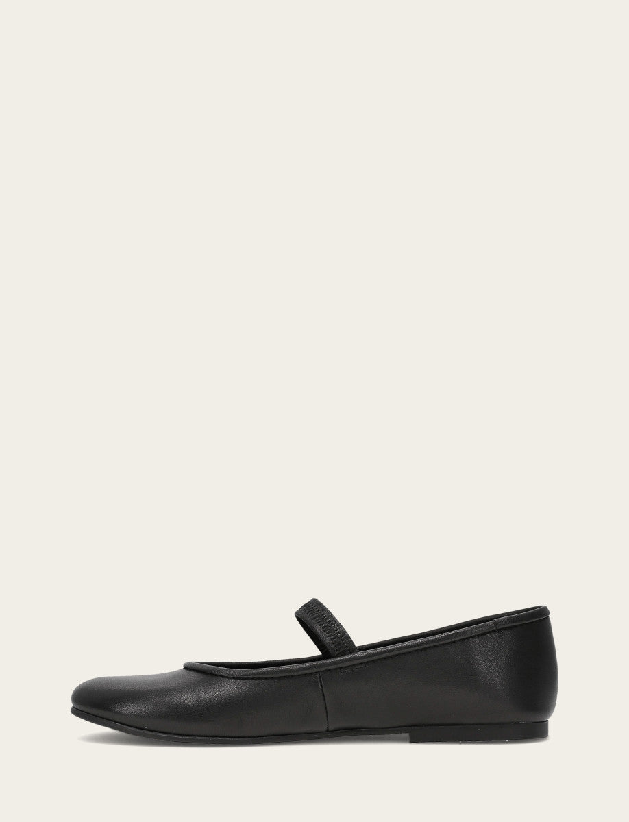 Women's Black Emma Elastic Mary Jane Shoe | Frye Customer Favorite