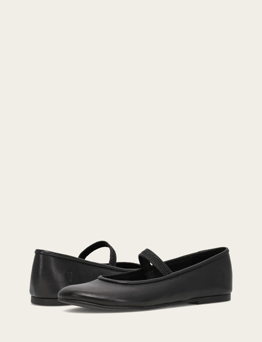 Women's Black Emma Elastic Mary Jane Shoe | Frye Customer Favorite