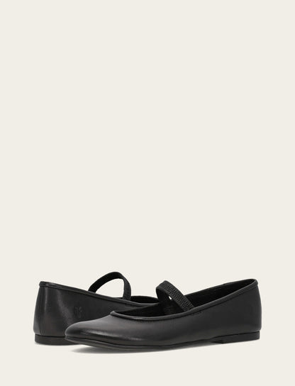 Women's Black Emma Elastic Mary Jane Shoe | Frye Customer Favorite