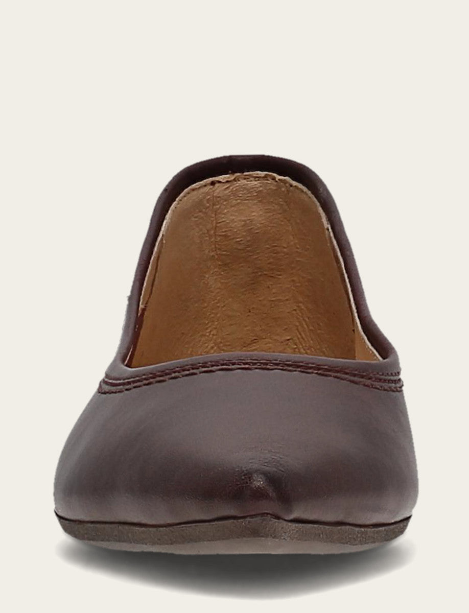 Women's Cherry Lacquer Heather Ballet Shoe | Frye Exclusive