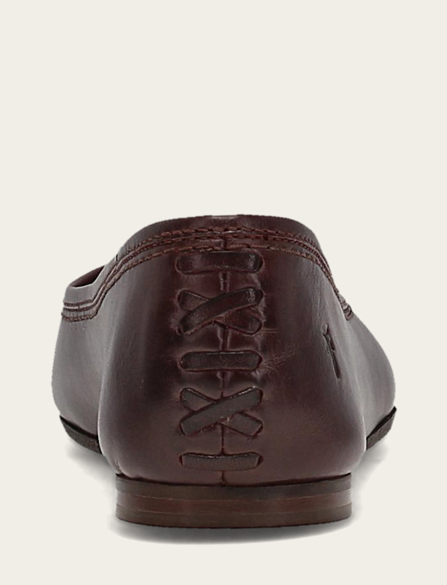 Women's Cherry Lacquer Heather Ballet Shoe | Frye Exclusive