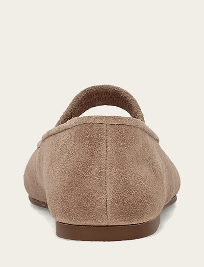 Women's Dark Taupe Emma Elastic Mary Jane Shoe | Frye Featured