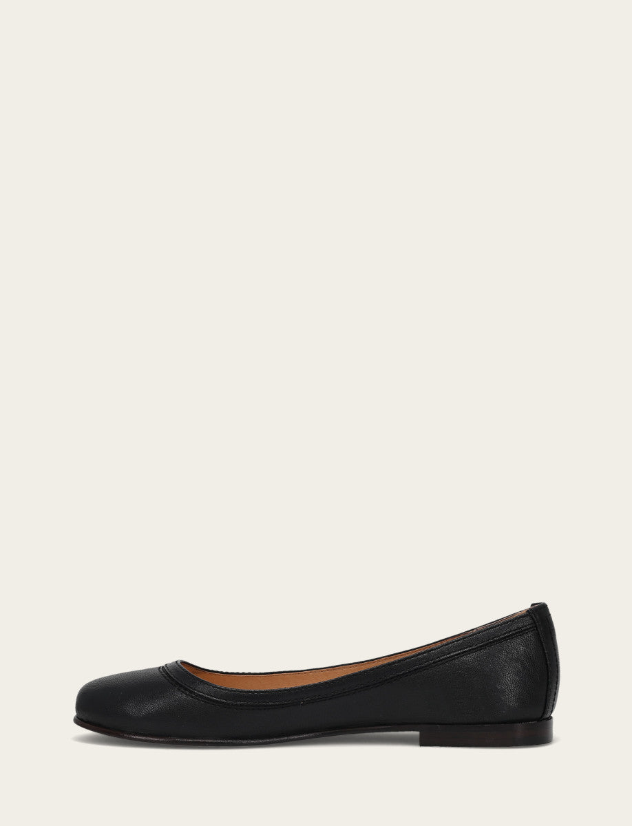 Women's Black Carson Ballet Flats | Frye Discount
