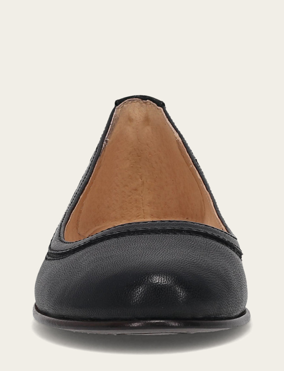 Women's Black Carson Ballet Flats | Frye Discount