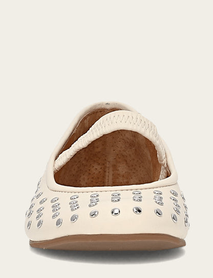 Women's Ecru Emma Studded Mary Jane Shoe | Frye Popular
