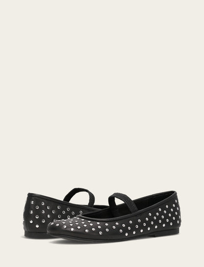 Women's Black Emma Studded Mary Jane Shoe | Frye Everyday