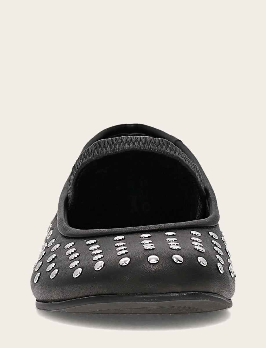 Women's Black Emma Studded Mary Jane Shoe | Frye Everyday