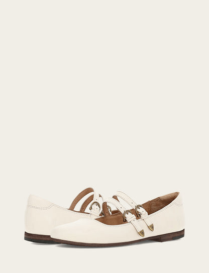 Women's Ecru Carson Multi Mary Jane Shoe | Frye Recommended