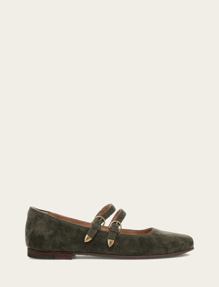 Women's Dark Olive Carson Multi Mary Jane Shoe | Frye Customer Favorite