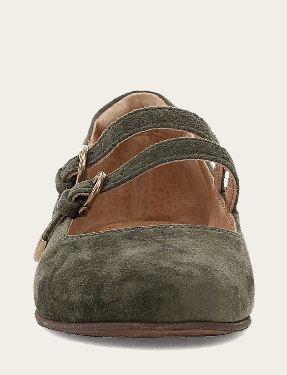 Women's Dark Olive Carson Multi Mary Jane Shoe | Frye Customer Favorite