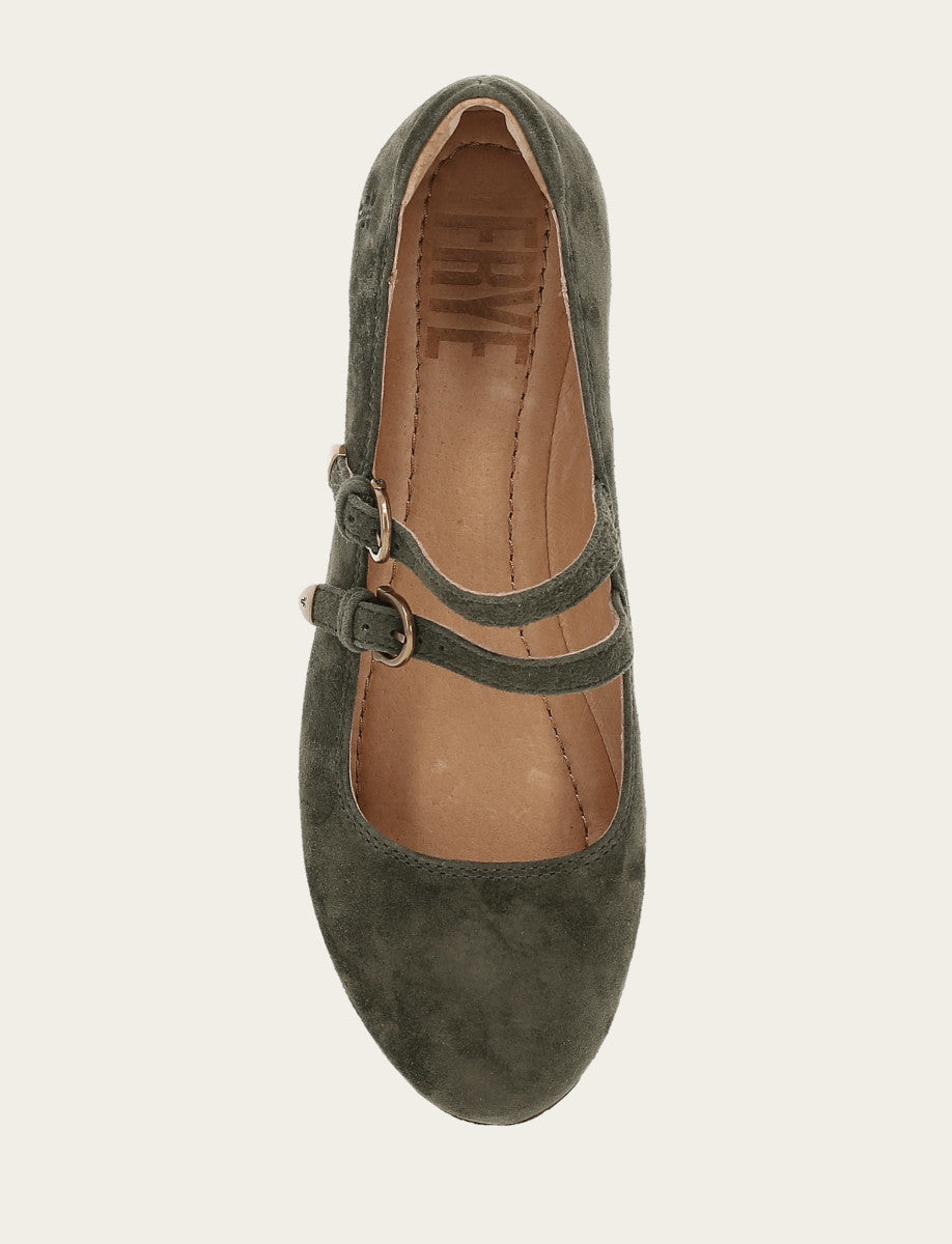 Women's Dark Olive Carson Multi Mary Jane Shoe | Frye Customer Favorite