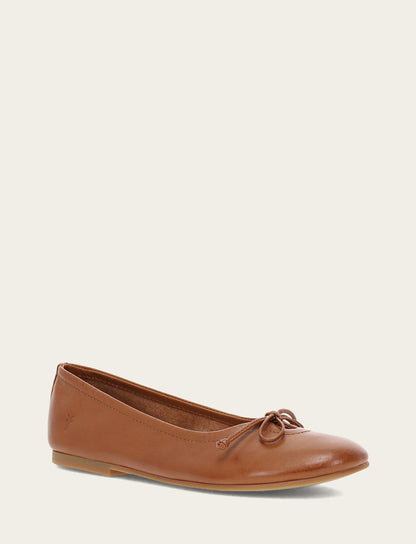 Women's Dark Latte Emma Ballet Flats | Frye Great Value