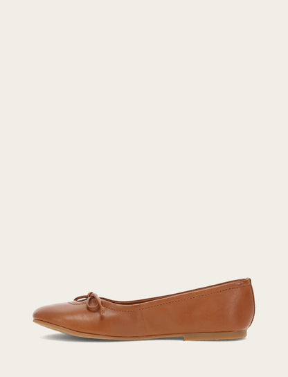 Women's Dark Latte Emma Ballet Flats | Frye Great Value