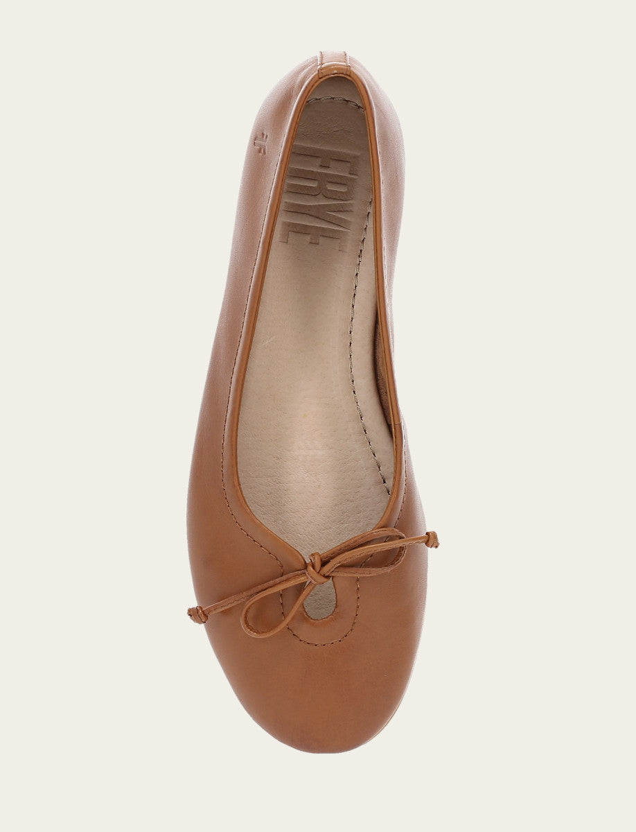 Women's Dark Latte Emma Ballet Flats | Frye Great Value