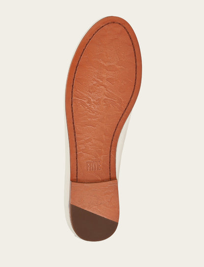 Women's White Carson Ballet Flats | Frye New