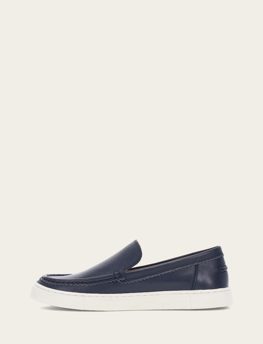 Women's Navy Ivy Venetian Loafers | Frye Smart Buy